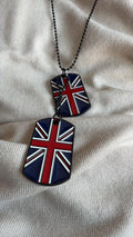 UNION JACK PENDANT NECKLACE